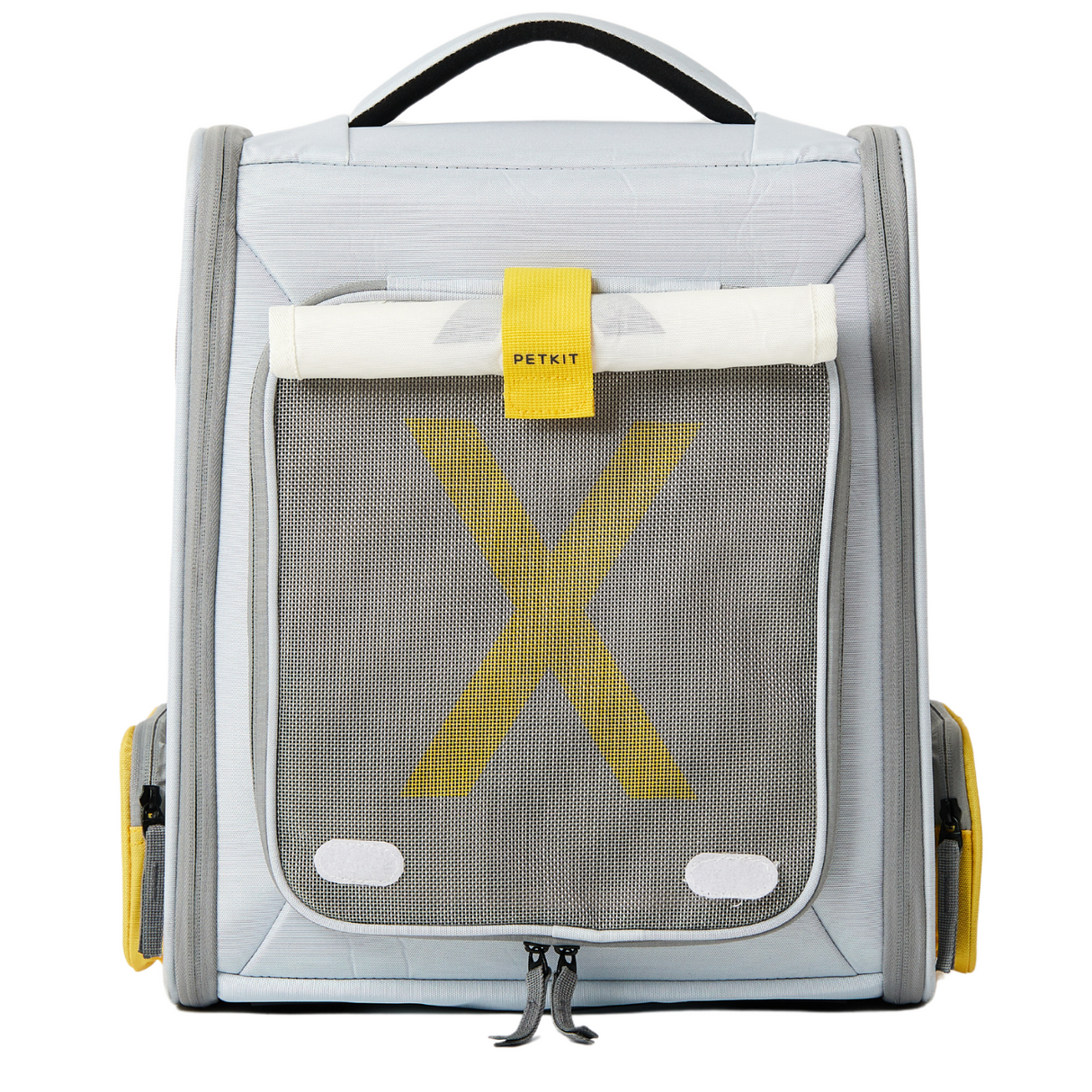 PETKIT Breezy xZone Katzenrucksack Transporttasche mit Lüfter Grau