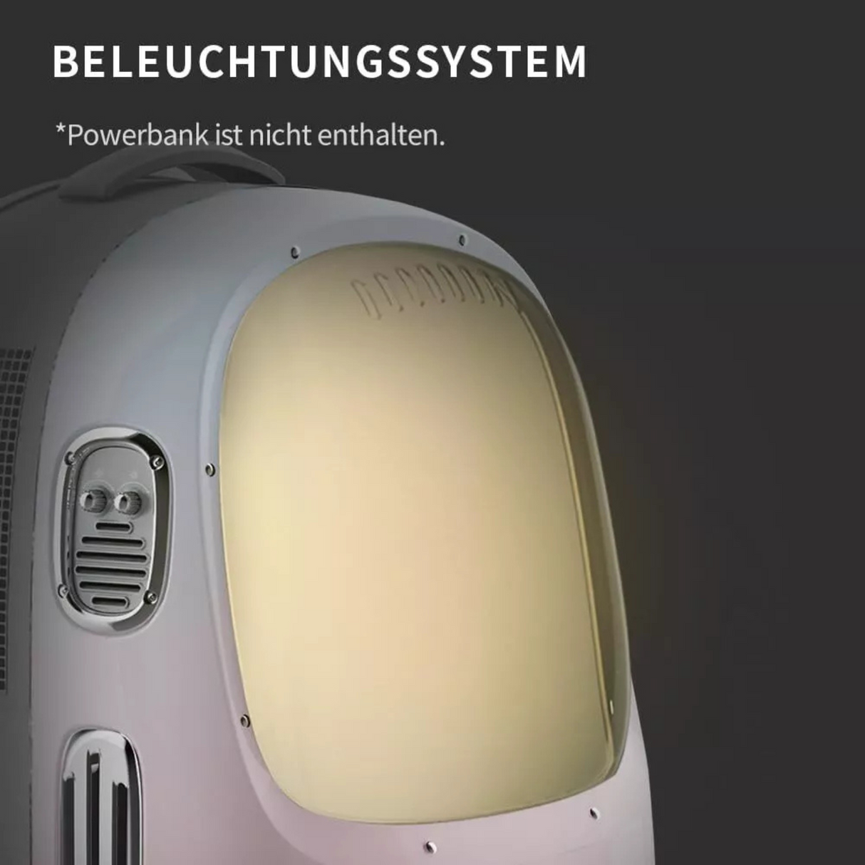 PETKIT Breezy2 Katzenrucksack Transporttasche mit Lüfter Blau