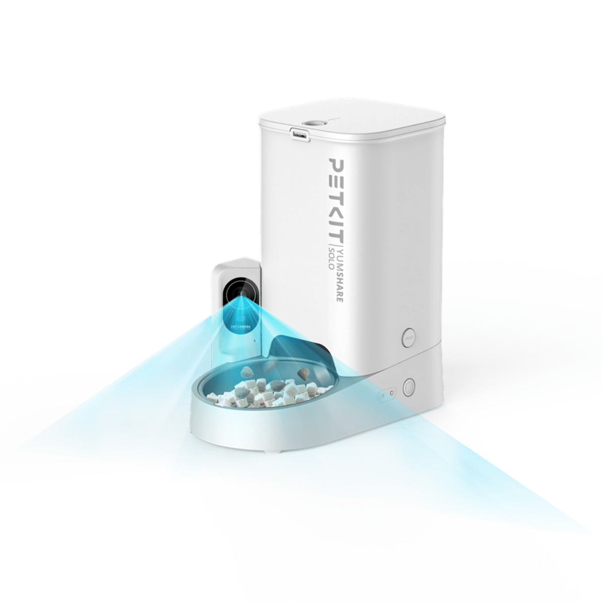 PETKIT YumShare Solo Futterautomat Kamera WLAN App Katzen Futterspender
