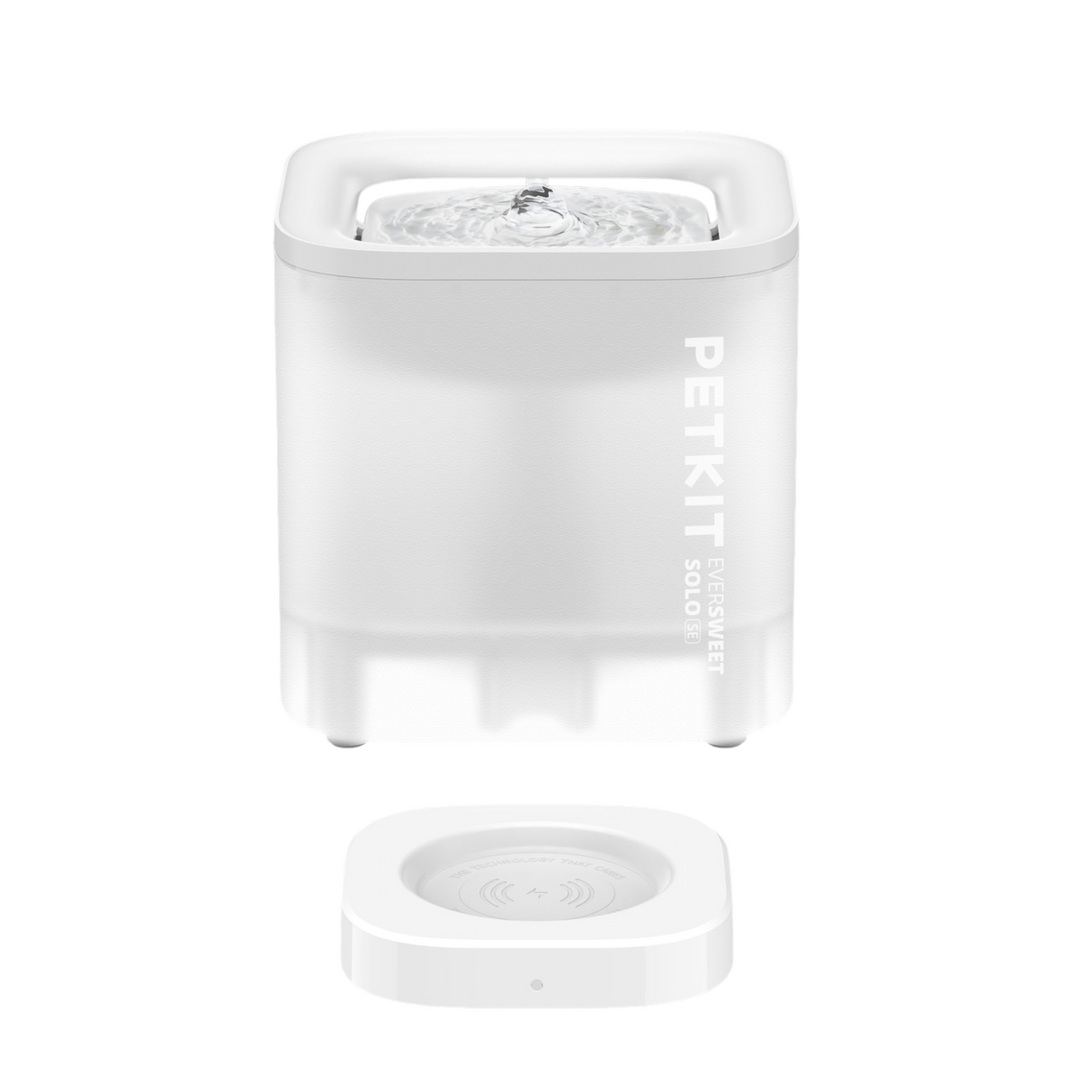 PETKIT Eversweet Solo SE Katzenbrunnen leise, Trinkbrunnen weiß