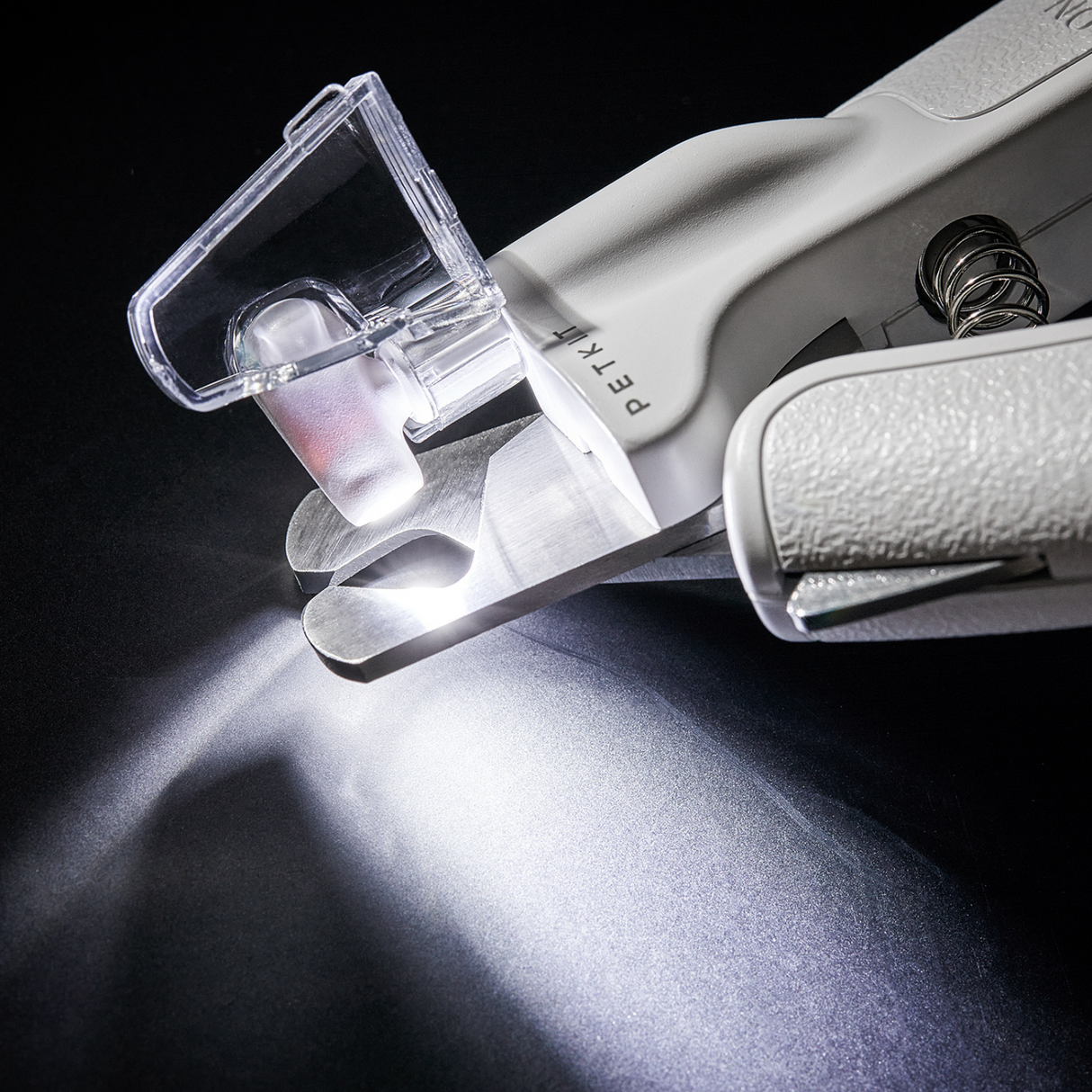 PETKIT LED Krallenschere Krallenzange Sicherheitsstopp Katzen Hunde