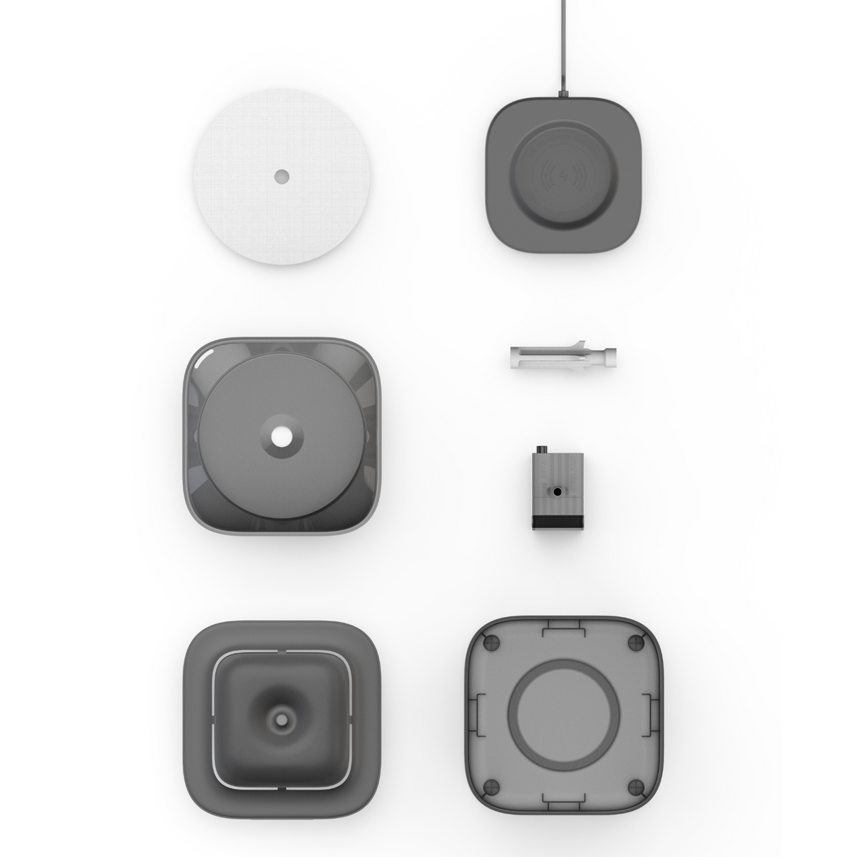 PETKIT Eversweet Solo SE Katzenbrunnen leise, Trinkbrunnen Grau