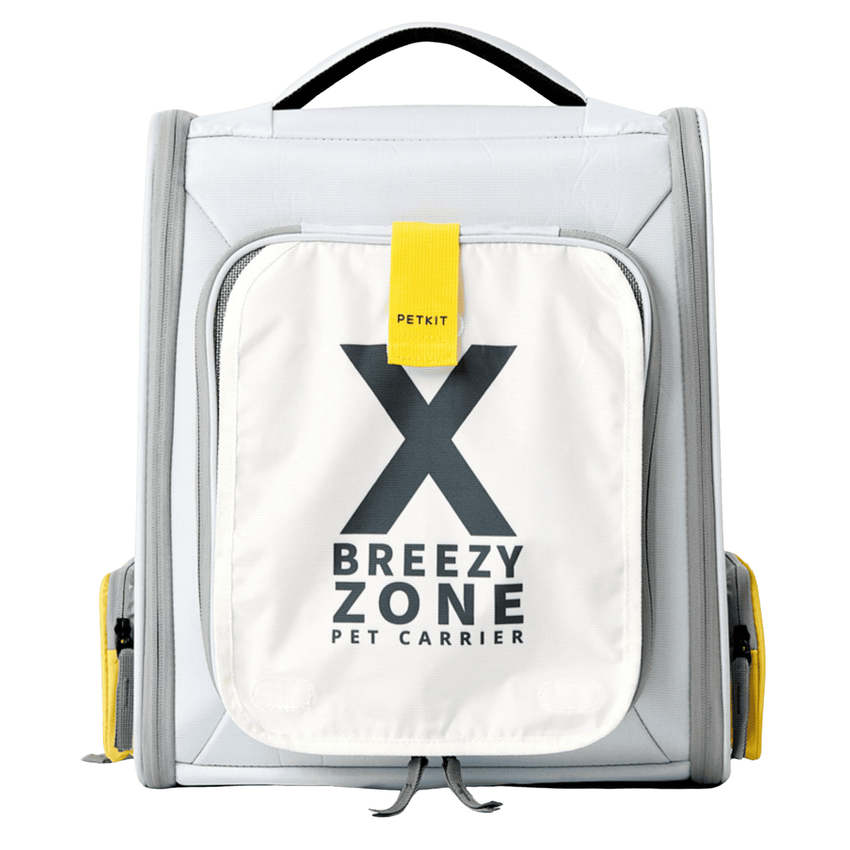 PETKIT Breezy xZone Katzenrucksack Transporttasche mit Lüfter Grau