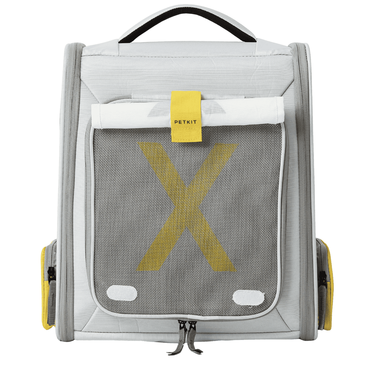 PETKIT Breezy xZone Katzenrucksack Transporttasche mit Lüfter Grau