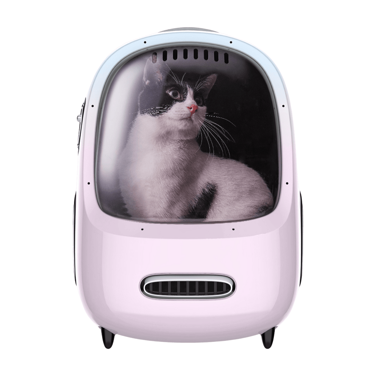 PETKIT Breezy2 Katzenrucksack Transporttasche mit Lüfter Blau