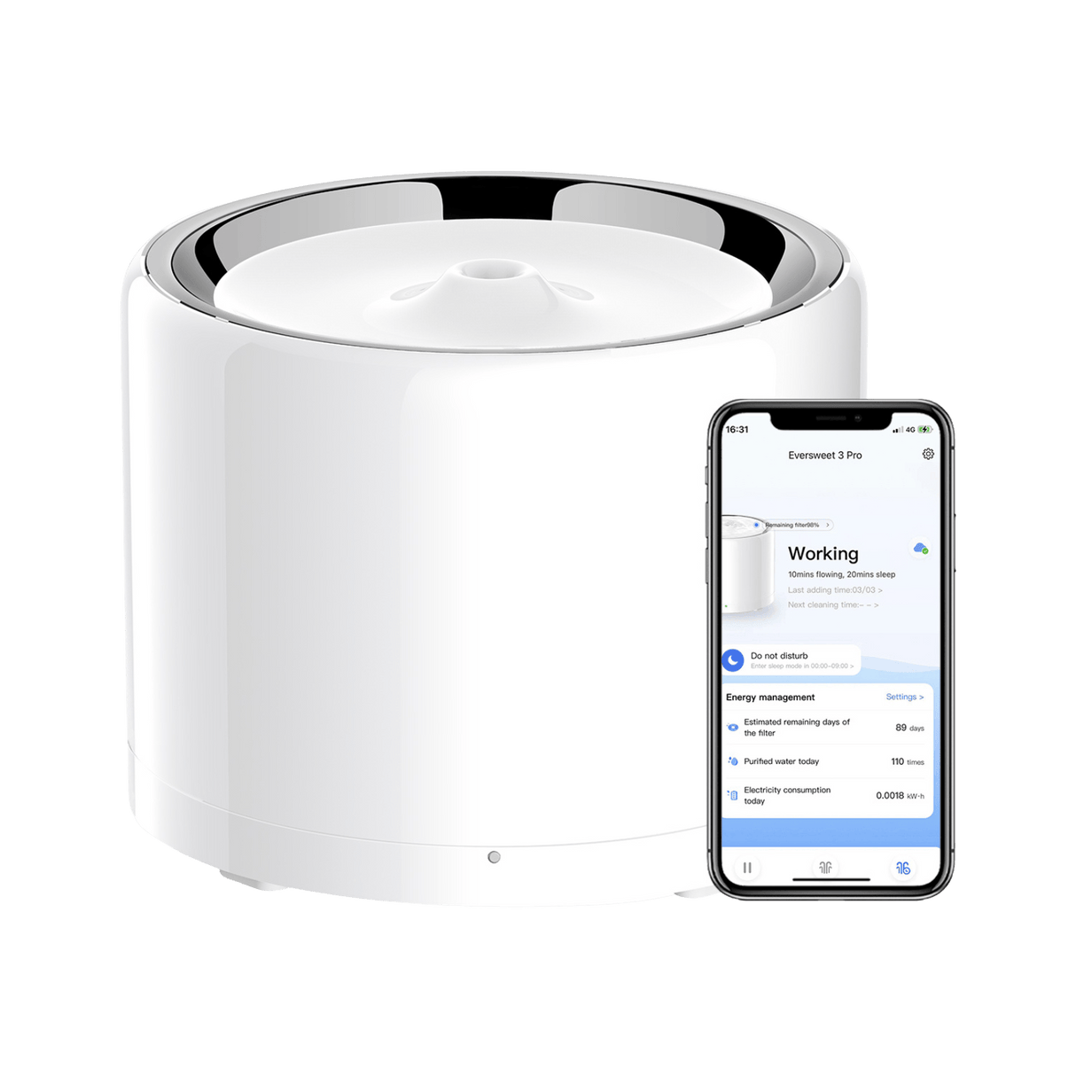 PETKIT Eversweet 3 PRO Katzenbrunnen Trinkbrunnen