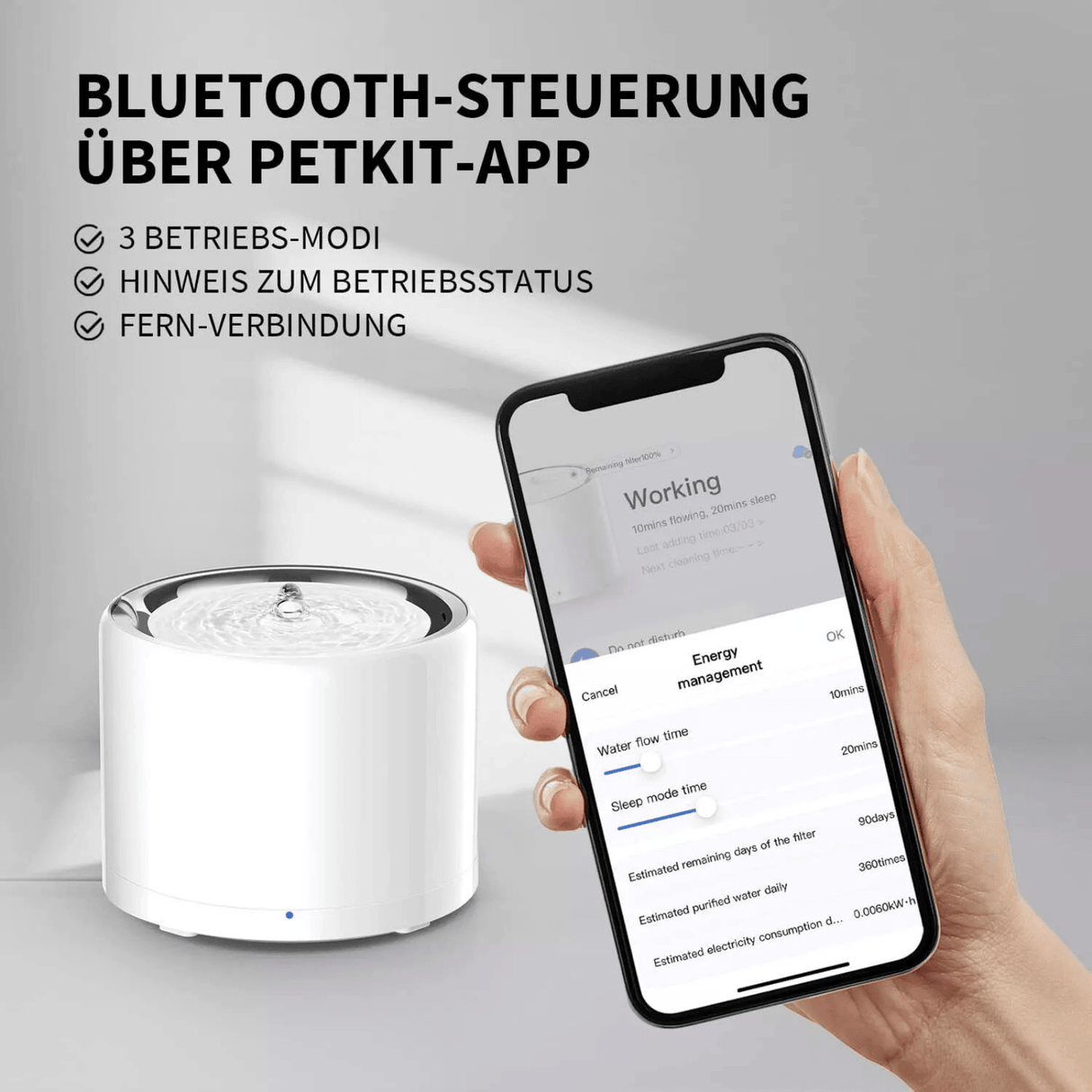 PETKIT Eversweet 3 PRO Katzenbrunnen Trinkbrunnen