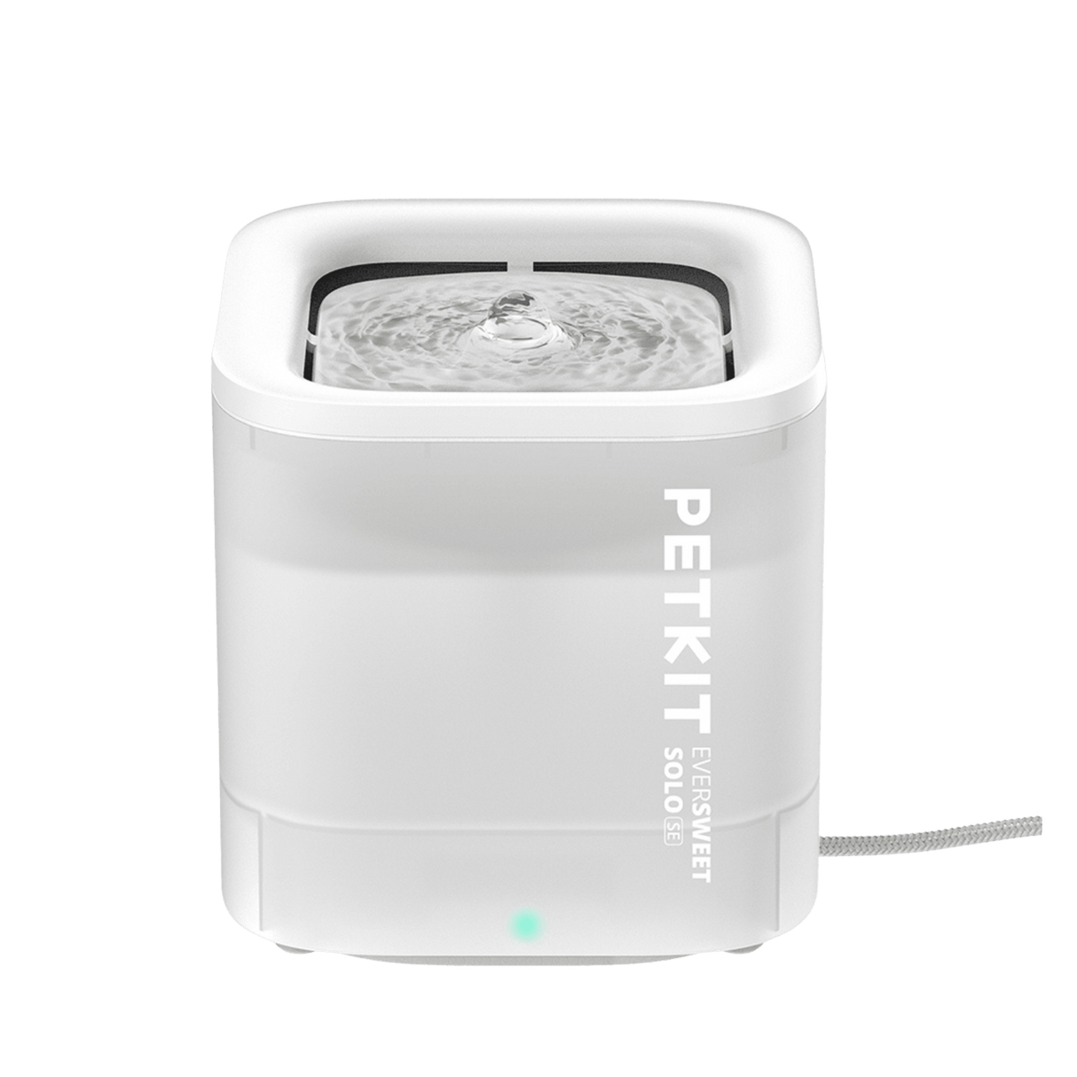 PETKIT Eversweet Solo SE Katzenbrunnen leise, Trinkbrunnen weiß