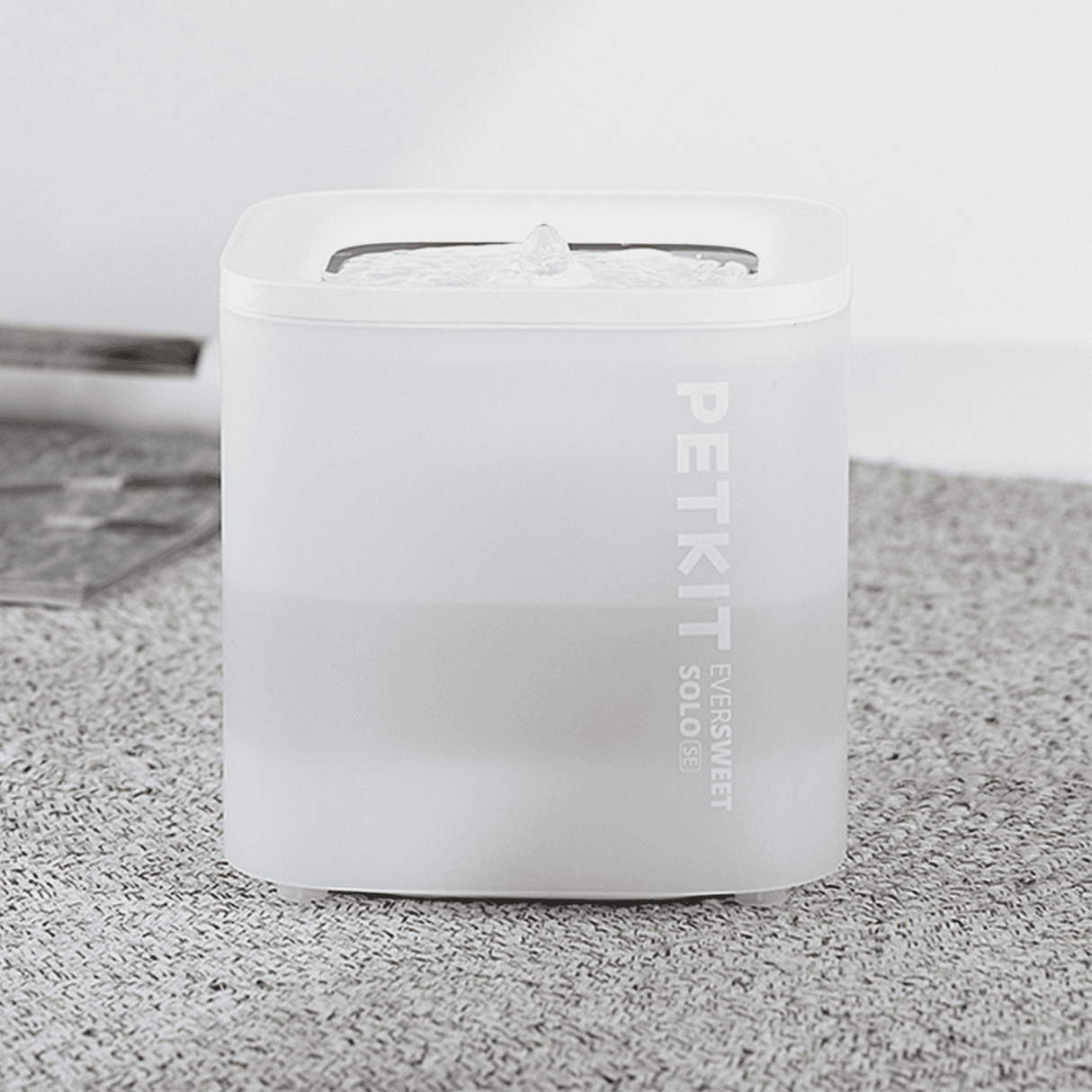 PETKIT Eversweet Solo SE Katzenbrunnen leise, Trinkbrunnen weiß