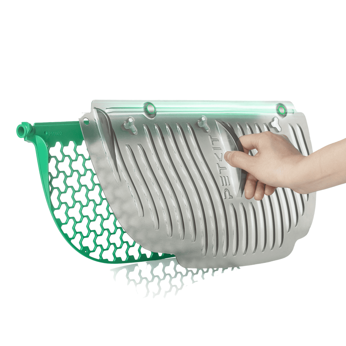 PETKIT Katzenstreu Entferner magnetisch 2 Stück Reiniger Katzenklo Set