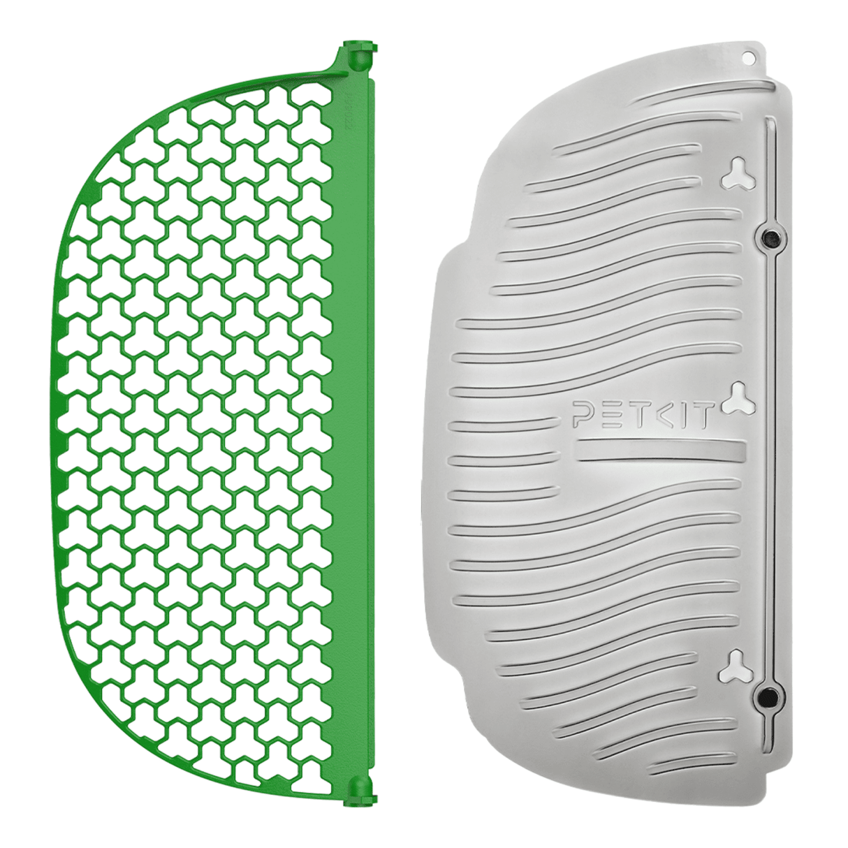 PETKIT Katzenstreu Schaufel Set Tofu mit Halter Katzenklo Sieb antihaft