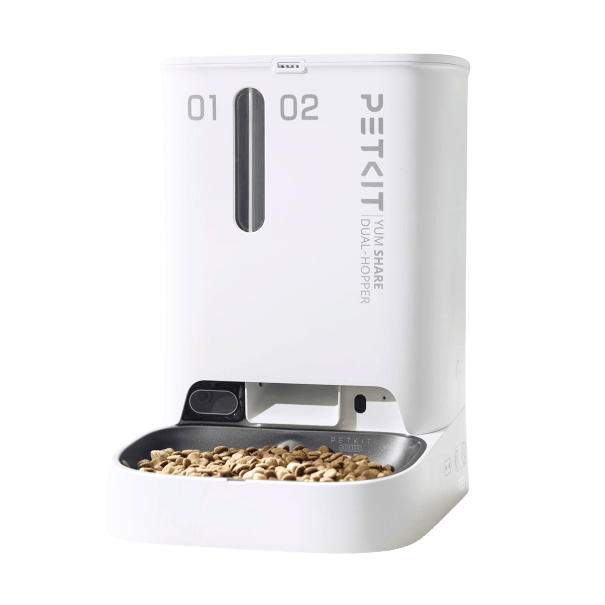 PETKIT YumShare Dual-Hopper Futterautomat mit Kamera