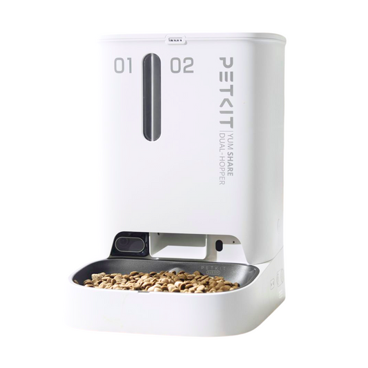 Petkit Futterautomat YumShare Dual-Hopper mit Kamera