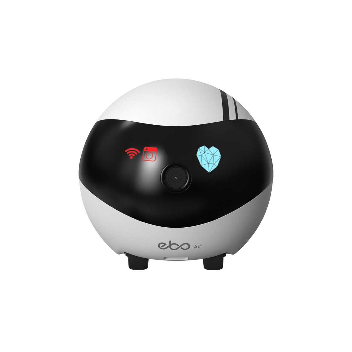 ENABOT EBO Air Haustierroboter mit 1080p Kamera KI Verfolgung LiDAR und App