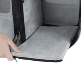 PETKIT Breezy xZone Katzenrucksack Transporttasche mit Lüfter Grau