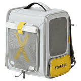 PETKIT Breezy xZone Katzenrucksack Transporttasche mit Lüfter Grau