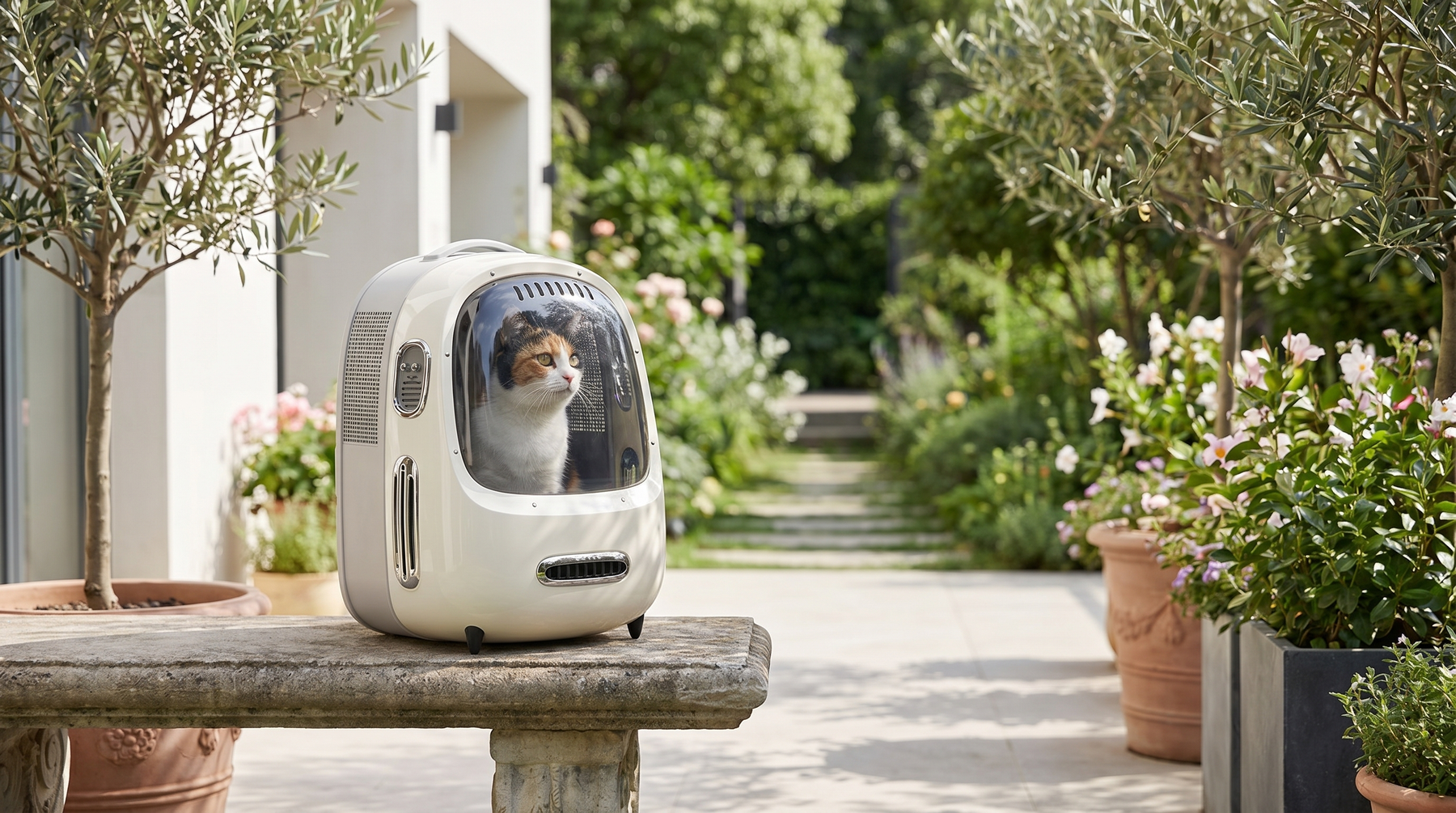 Interaktive Outdoor und Spielprodukte für Katzen