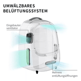 PETKIT Breezy2 Katzenrucksack Transporttasche mit Lüfter Cremeweiß
