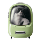 PETKIT Breezy2 Katzenrucksack Transporttasche mit Lüfter Grün