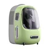 PETKIT Breezy2 Katzenrucksack Transporttasche mit Lüfter Grün