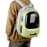 PETKIT Breezy2 Katzenrucksack Transporttasche mit Lüfter Grün