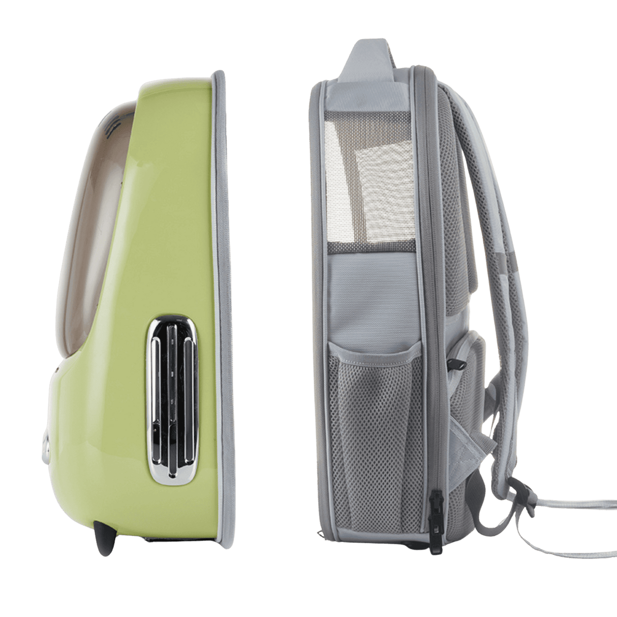 PETKIT Breezy2 Katzenrucksack Transporttasche mit Lüfter Grün