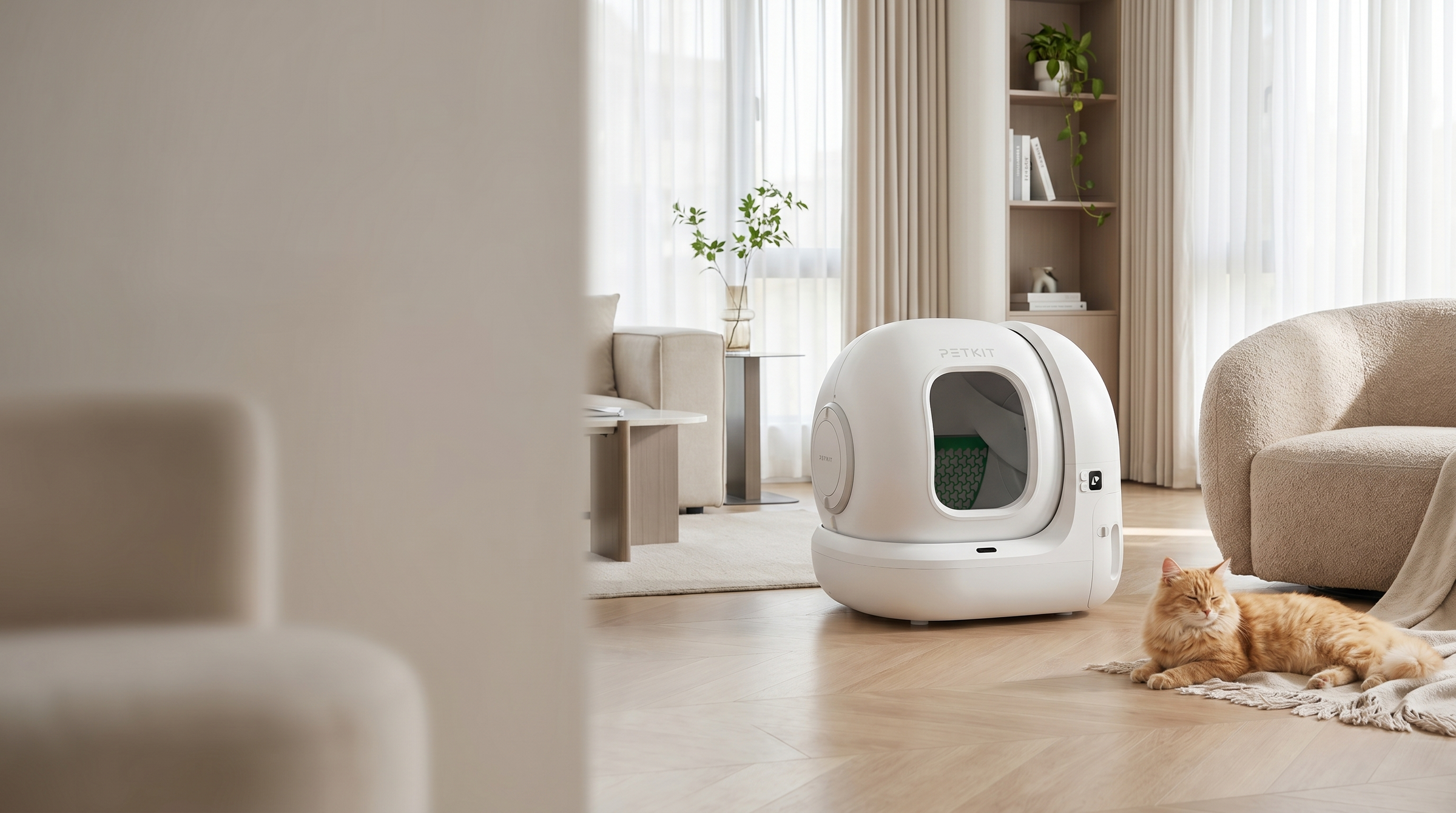 PETKIT Katzentoiletten Zubehör für Reinigung Frische und saubere Katzenbereiche