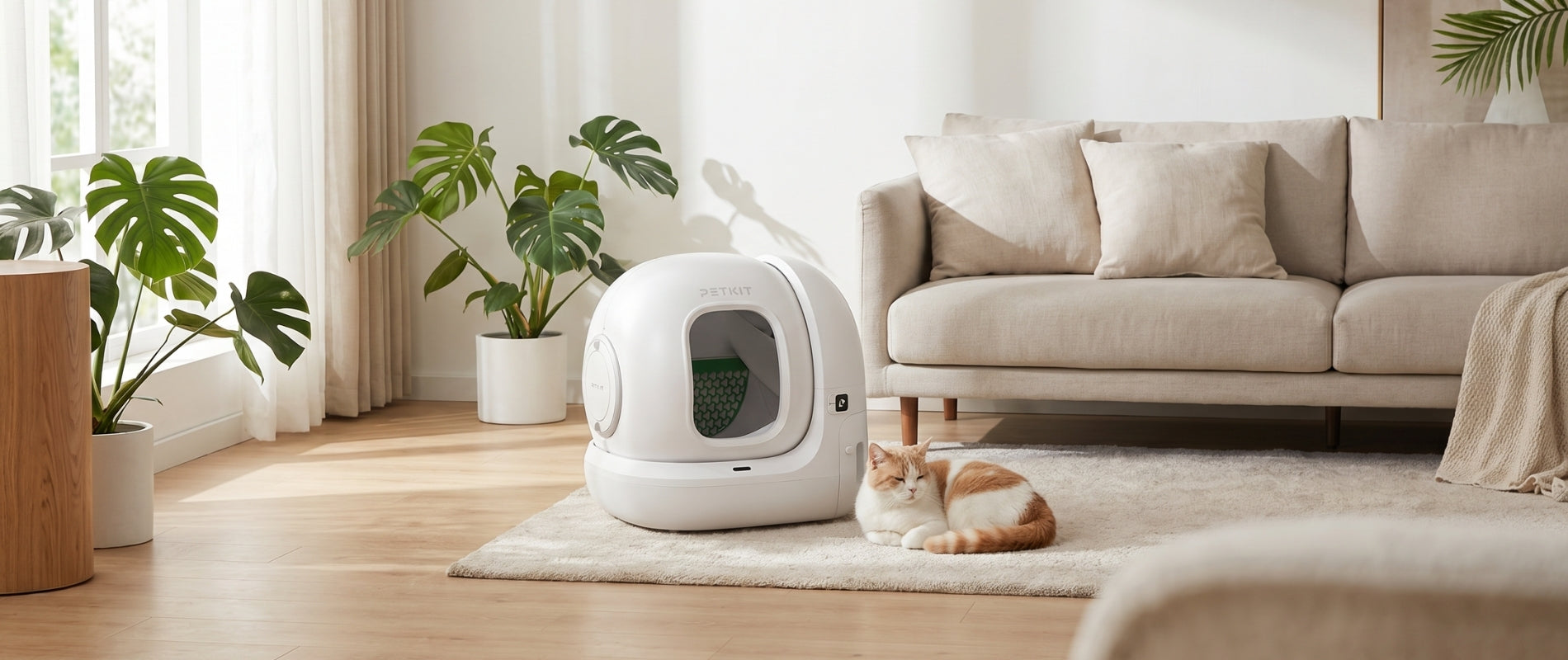 PETKIT Katzentoiletten Zubehör für Reinigung Frische und saubere Katzenbereiche