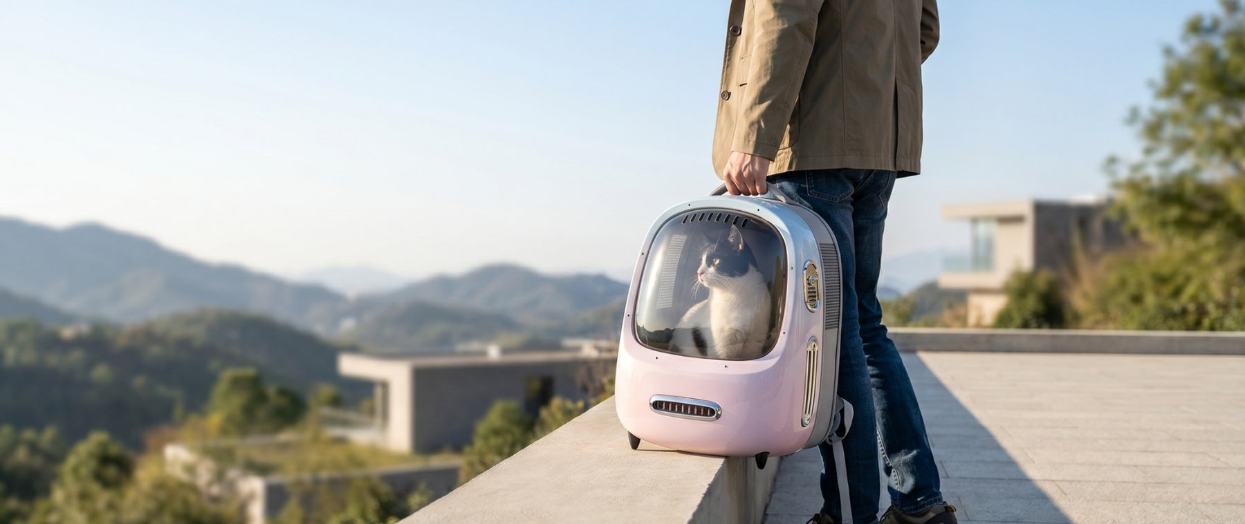PETKIT Transporttasche für Katzen und kleine Haustiere